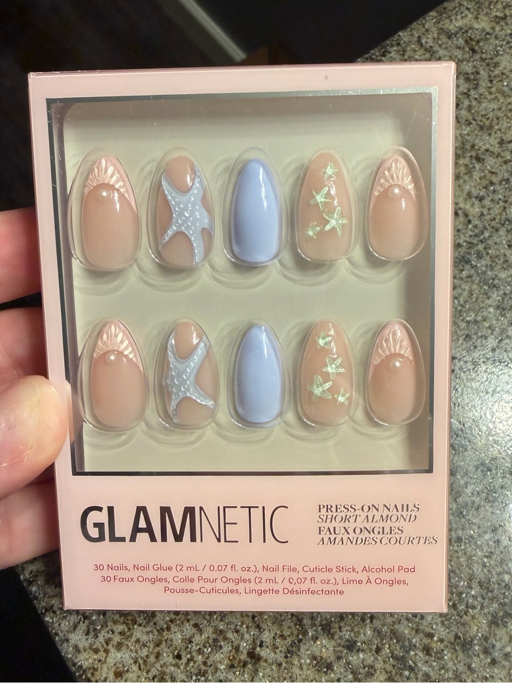 GLAMNETIC Salty Waves Press-On Nails
